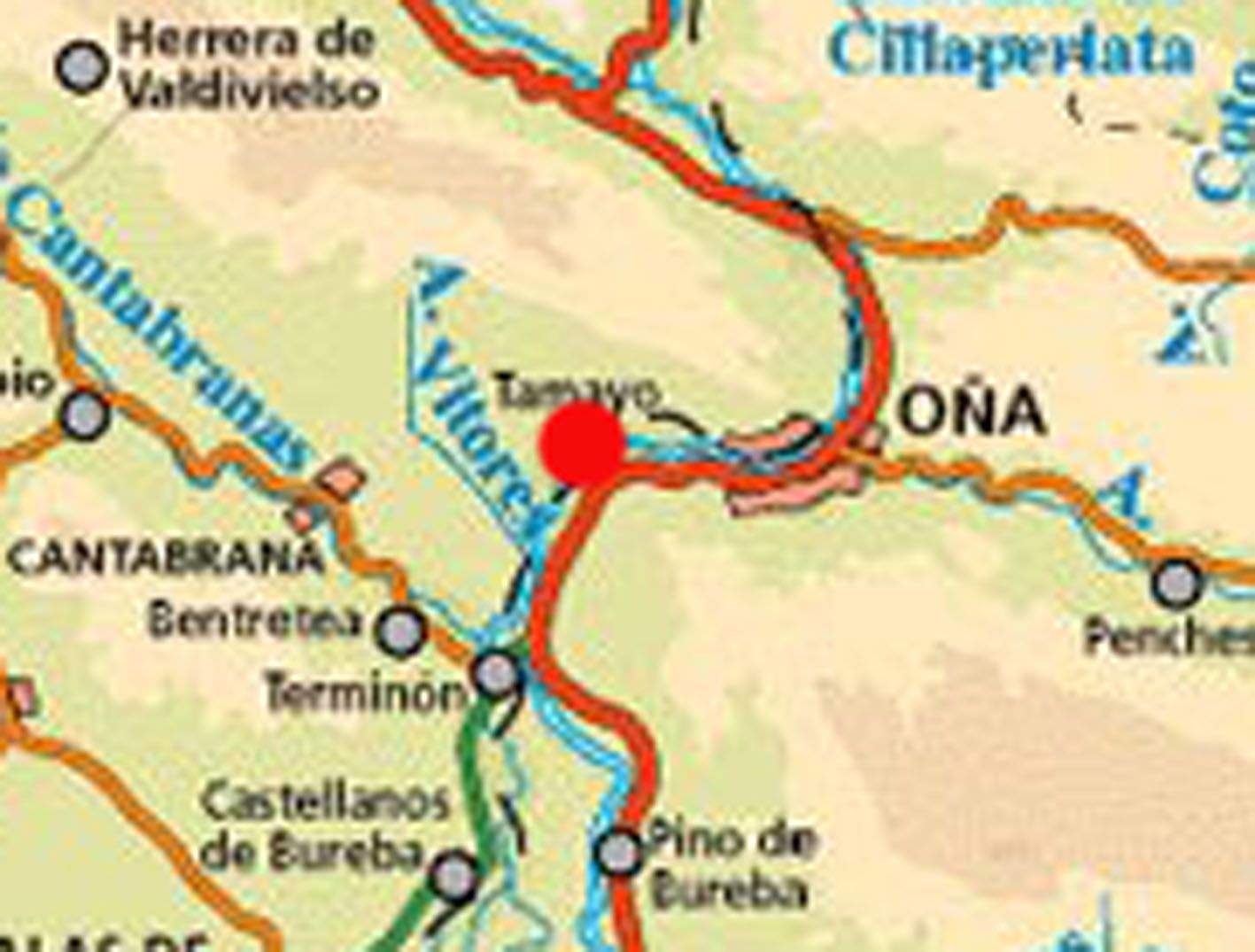 Situacion geográfica de Tamayo