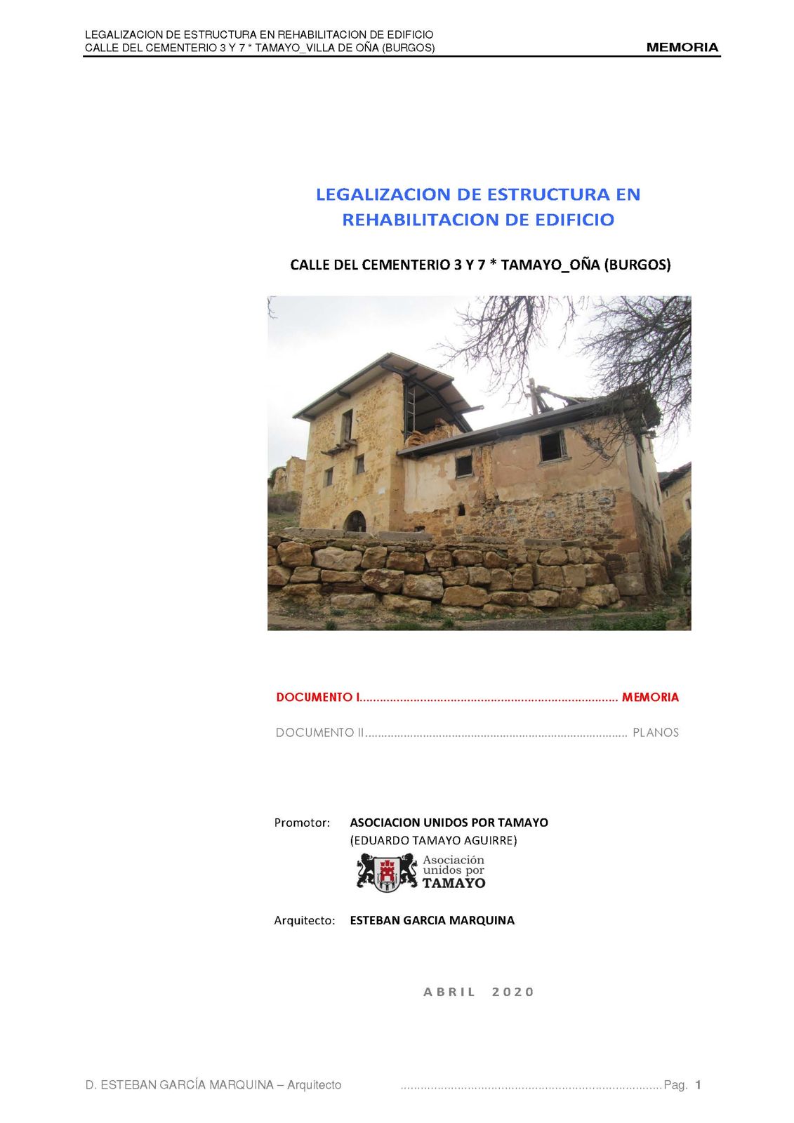Proyecto arquitecto